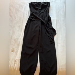 REVOLVE Black Jumpsuit with Matte Finish